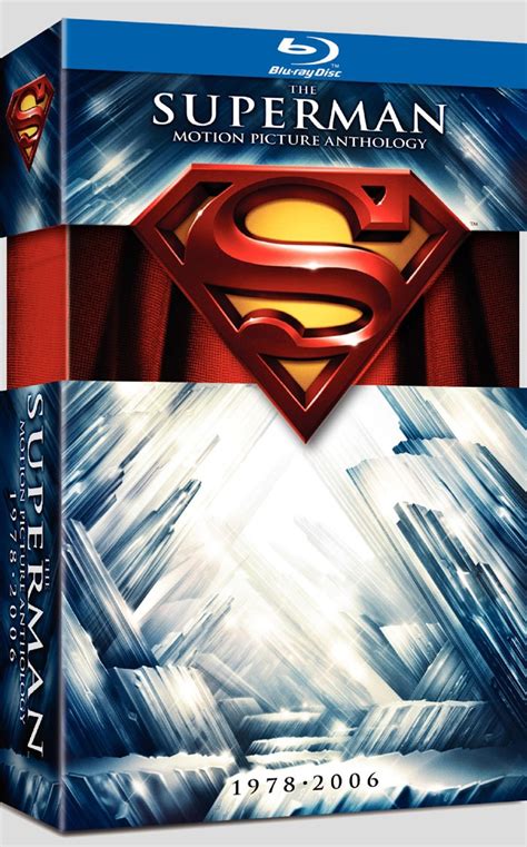 Superman: Motion Picture Anthology on Blu-ray | zorlac's Homepage! Comic movie trailers, music ...