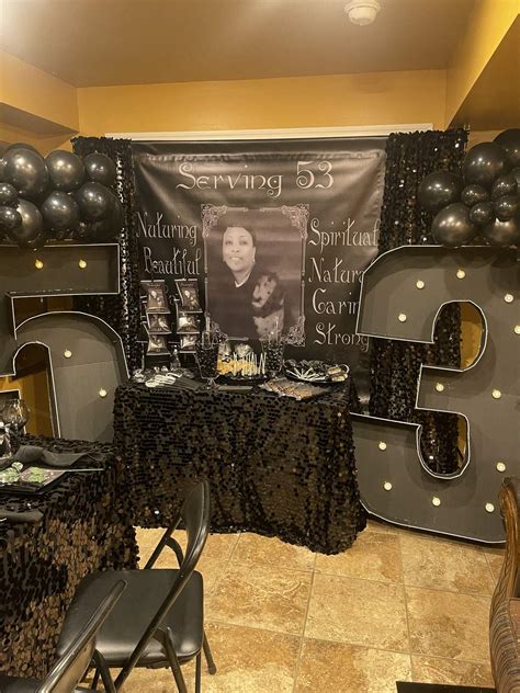 All Black Birthday Party Ideas | Photo 2 of 14 | Catch My Party