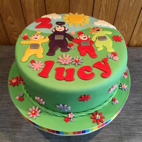 Teletubbies Birthday Cake | Teletubbies cake, Kid desserts, Cupcake cakes