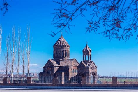 Premium Photo | New ancient church in armenian