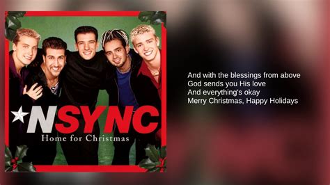 N'Sync: 04. Merry Christmas, Happy Holidays (Lyrics) - YouTube