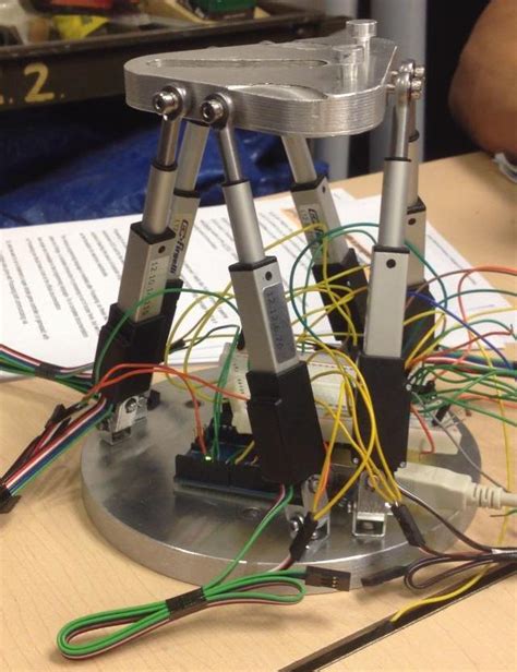 Stewart Platform utilizing Arduino and Firgelli | Marginally Clever Robots