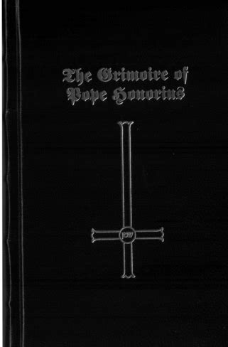 THE GRIMOIRE OF POPE HONORIUS III - Tradebit