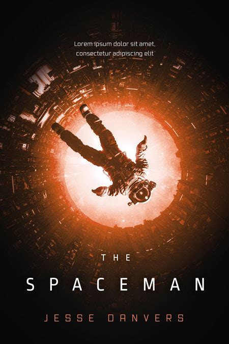 The Spaceman - Science-Fiction Premade Book Cover For Sale @ Beetiful ...