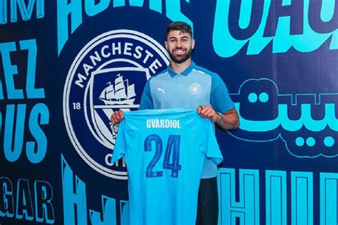 Watch: Manchester City unveil Josko Gvardiol signing with brilliant ...