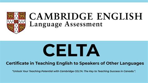 Cambridge CELTA | IH Career College