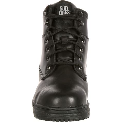 SlipGrips Steel Toe Slip-Resistant Work Boot, #5333