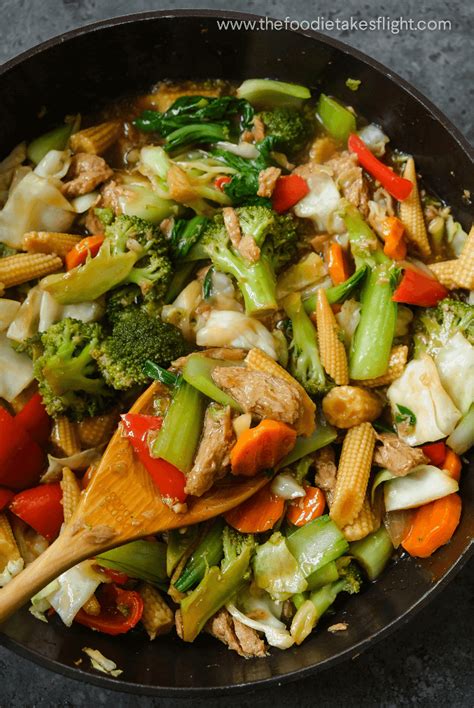 Chop Suey (Filipino-Chinese Stir-Fried Vegetables) - The Foodie Takes ...