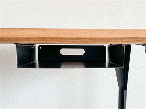 Handmade Under Desk Storage Shelf for Tablets, Smartphones and Books ...