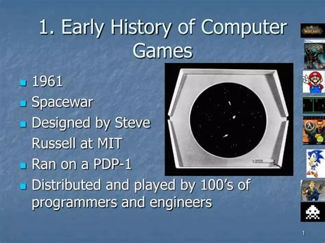 PPT - 1. Early History of Computer Games PowerPoint Presentation, free ...