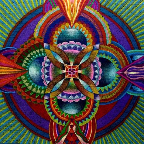 Mandala 'Awakening' Spiritual Art Print Meditation