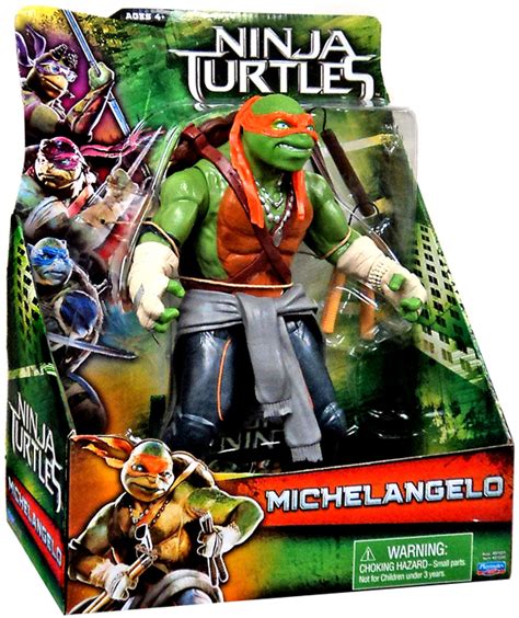 Teenage Mutant Ninja Turtles 2014 Movie 11 Inch Michelangelo 11 Action Figure Playmates - ToyWiz