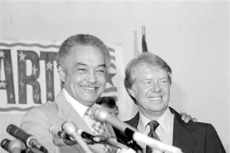 Detroit Mayor Coleman Young and President Jimmy Carter | Max Fisher