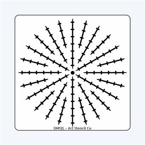 mandala dot painting templates stencils for diy painting - flower mandala mandala stencils dot ...