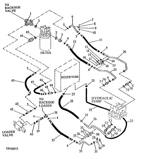 John Deere Backhoe Hydraulic Schematic