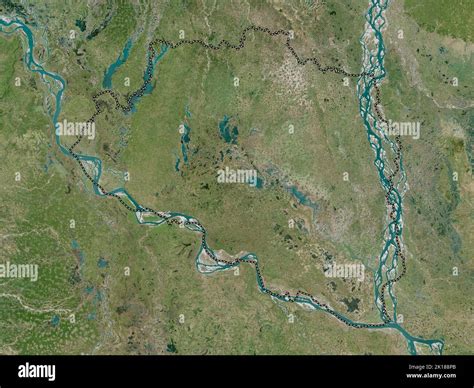 Rajshahi, division of Bangladesh. High resolution satellite map Stock Photo - Alamy