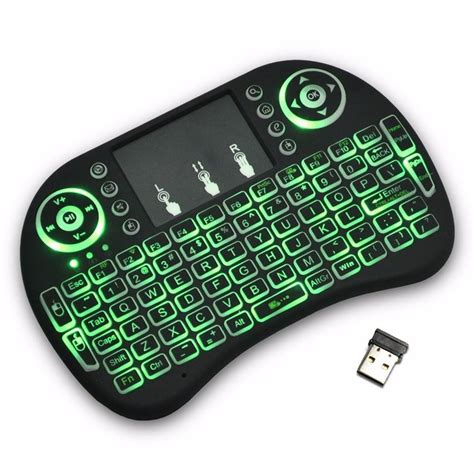 Mini Teclado Inalambrico Iluminado Usb Para Android Tv Y Pc - $ 299.00 ...