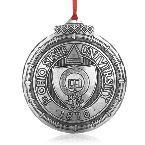 Ohio State University Seal Ornament | Ohio state, Ohio, Ohio state ...