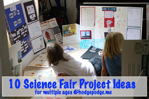 10 Science Fair Project Ideas - Hodgepodge