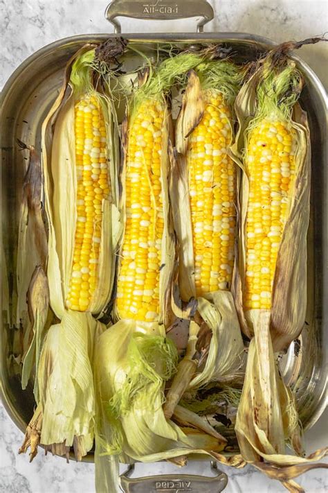 How to Grill Corn in the Husk - Sinful Nutrition