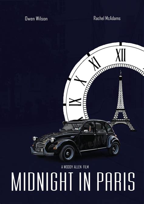 Midnight in Paris - Movie poster | Behance