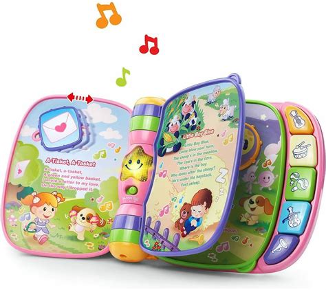 VTech Musical Rhymes Book Pink - Learning Systems