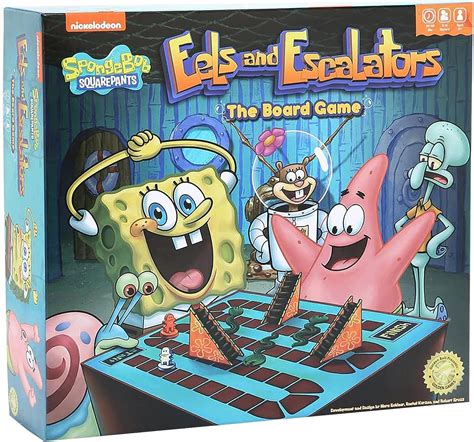 Spongebob Squarepants Eels and Escalators Board Game Review - DGT Hack