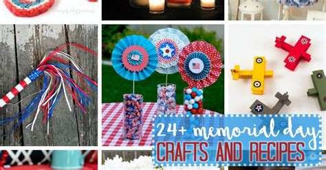 25+ Memorial Day Crafts and Recipes - Crafts by Amanda