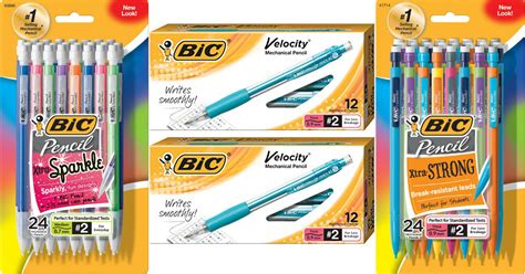 Amazon: BIC Xtra Sparkle 24-Pack Mechanical Pencils Just $3.06 Shipped + More