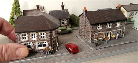 dolls houses and minis: N Scale Mini Village