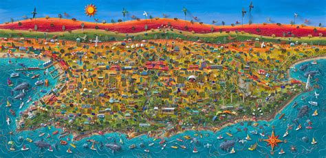 Margaret River Map — Sara Drake