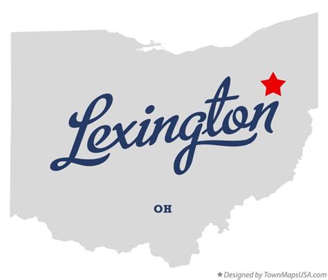 Map of Lexington, Stark County, OH, Ohio