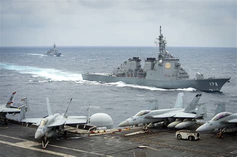 Theodore Roosevelt Carrier Strike Group conducts Bilateral Exercise with JMSDF > U.S. Indo ...