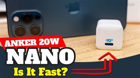 20W Anker Nano Review Is This iPhone Charger Still A Fast Charger? - YouTube