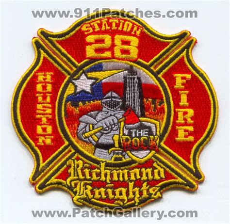 Houston Fire Department Station 28 Patch Texas TX – 911Patches.com