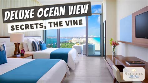 Deluxe Ocean View (Double Beds) | Secrets The Vine Cancun Resort | Full ...