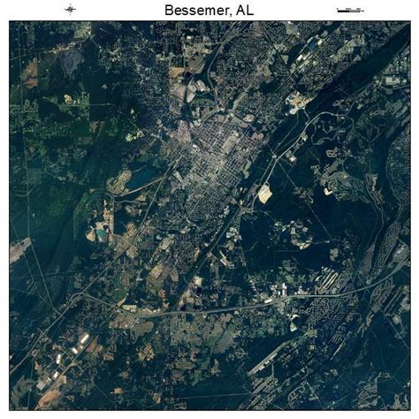 Aerial Photography Map of Bessemer, AL Alabama