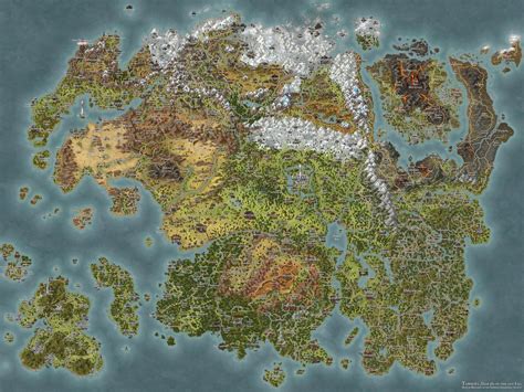 Inkarnate - 🌎 Region Map 🌎 . "2nd Era Tamriel" . 🎨 Map by...