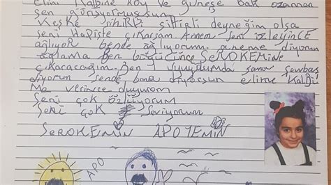 ANF | Little Asmin sends a letter to Abdullah Öcalan