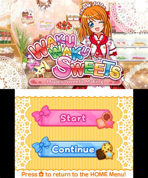 WAKU WAKU SWEETS: Happy Sweets Making for 3DS