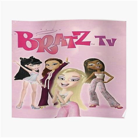 "Bratz TV" Poster for Sale by Radrollins | Redbubble