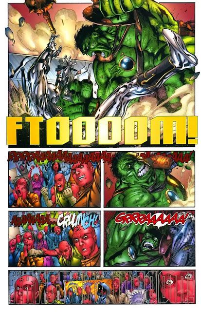 "Hero Envy" The Blog Adventures: HULK VS SILVER SURFER