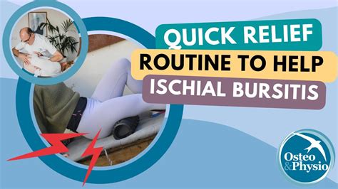 Quick relief routine to help with Ischial Bursitis | 2 minute routine ...