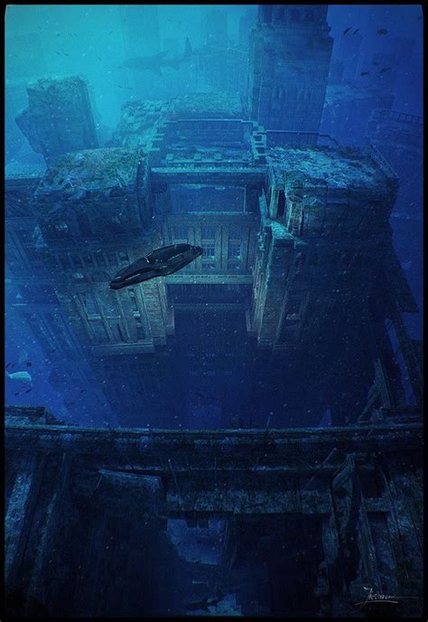 24 best underwater city images on Pinterest | Underwater city, Atlantis and Architecture