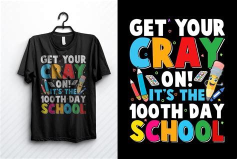 100 Days of School T-shirt Design Graphic by mitoncrr · Creative Fabrica