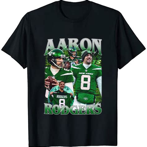 Aaron Rodgers Jets Tshirt | New York Football | Jets Shirt sold by Denyse Delicate | SKU ...