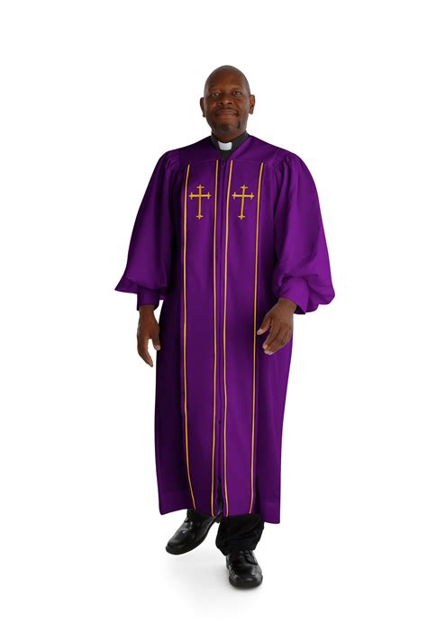 Purple Pulpit Robe - Clergy Judicial Pulpit Robe | Suit Avenue