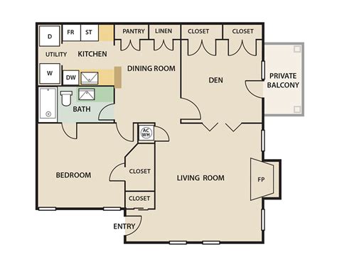 Houston TX Apartments | The Trails at Dominion Park | Floor Plans