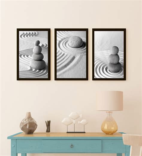 Buy Multicolour Wood Digital Frame Wall Art Painting by Go Hooked Online - Landscape Art Prints ...