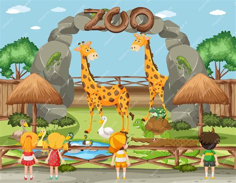 Cute Zoo Animals Clipart Clip Art Library - vrogue.co